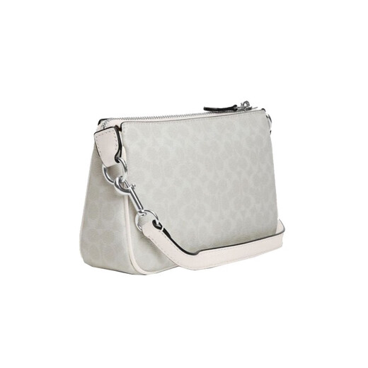 CoaCH (COACH) women's bag, women's mahjong handbag, wrist mobile phone bag, give to girlfriend CE698 Glacier White SVVS5