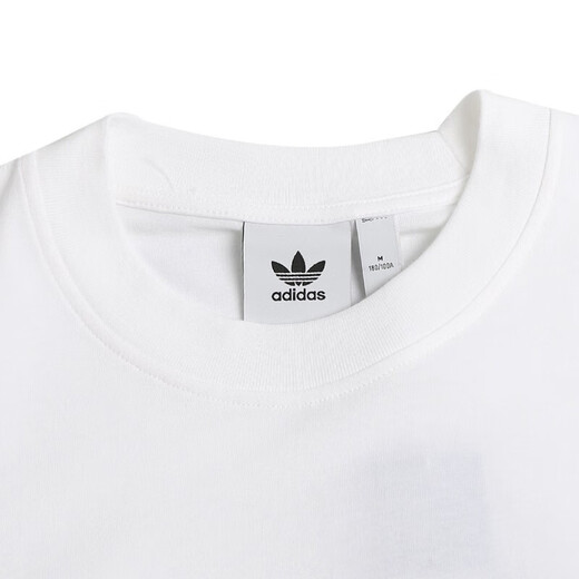 Adidas (Adidas) Clover Men's Clothing 2025 Summer NUEVA ASPERA DE SPORT Moda informal cómodo transpirable Camiseta de manga corta Camiseta Oficial FM3894 XL -58