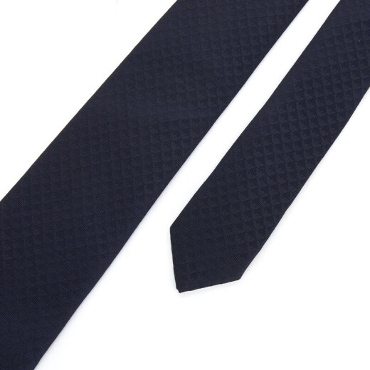 
ARMANI Men's Logo Logo Printed Mulberry Silk Casual Business Tie Gift Box Gift Bag Style Dark Blue 340075 CC113 00036