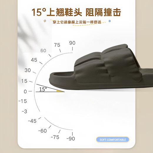 诺兰森迪 旅行便携拖鞋非一次性家用酒店待客情侣防滑凉拖鞋 白色38-39