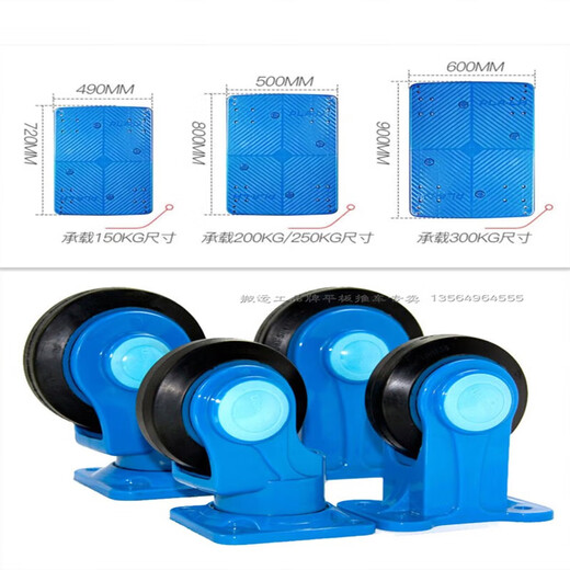 搬运工PLA-LH超拉货折叠手推车平板车搬运车拖车推货含税 400kg/1355*650 扶手可折倒 PLA