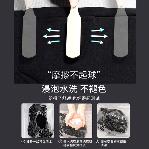 Xtep sports pants men's straight 2025 new spring and autumn breathable wear-resistant quick-drying loose large size woven casual pants for men black-woven style M /170