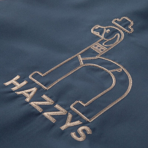 HAZZYS brand children's clothing boys' jacket autumn new three-proof comfortable contrast color fashion baseball collar jacket Galaxy cobalt blue 120