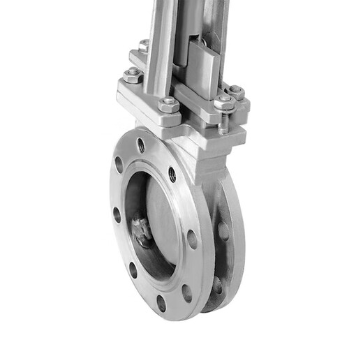 
304 stainless steel pneumatic knife gate valve PZ673H-16P pneumatic plug valve Slurry valve DN200 DN200 cast steel