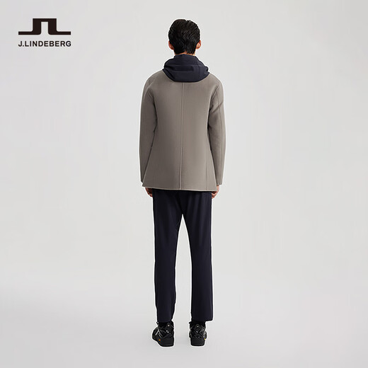 J. Lindeberg Einkaufszentrum Einkaufszentrum Gleicher Stil Frühling und Sommergeschäft pendeln Mode Pure Wollanzug Wolljacke für Männer 522427001 L5o Industrial Grey S