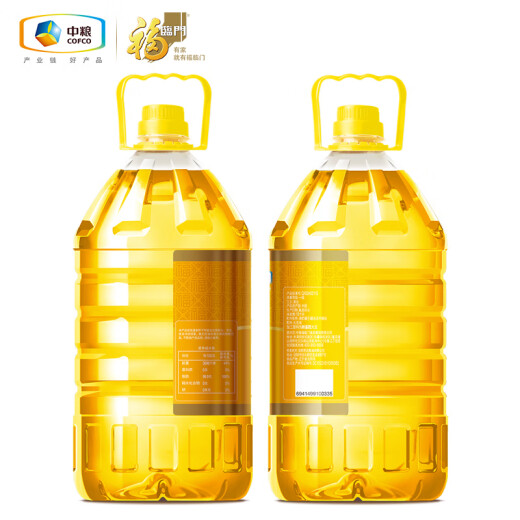 Fulinmen edible oil, first-grade soybean oil, 5 liters of vegetable oil produced by COFCO, random delivery of new and old packaging