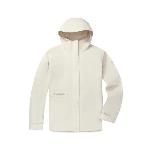 哥伦比亚24秋冬新款Columbia哥伦比亚户外防水透气单层冲锋衣外套女XR3937 191 M