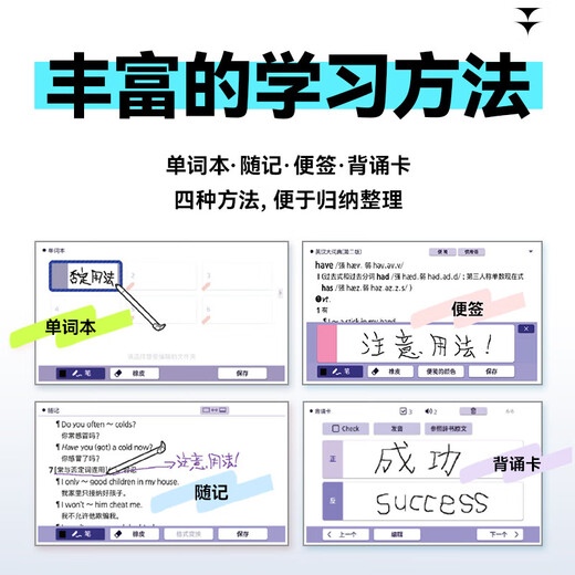 Casio (CASIO) 7-day trial Casio electronic dictionary E-S200 E-W220 adapts to new textbooks Study abroad IELTS TOEFL English-Chinese dictionary English learning for high school and college entrance examination E-W220 Snow Porcelain White-WE 500MB Plus gift ceremony package