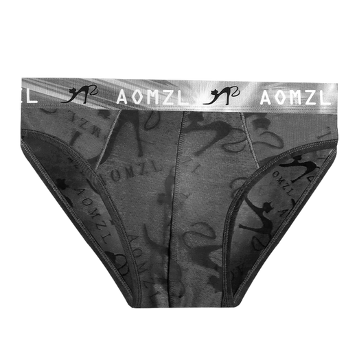Die Liebe zur Arroganz im Frühjahr und Herbst Sommermänner Unterwäsche sexy Ice Seide Transparent Dreieck Mid-T-T-T-T-Waist Ultra-dünn jung