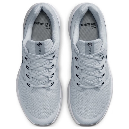 耐克（NIKE）跑步鞋男鞋2025夏季运动鞋RUN SWIFT 3网面公路专业减震休闲鞋 DR2695-005光子灰/白色/黑 42