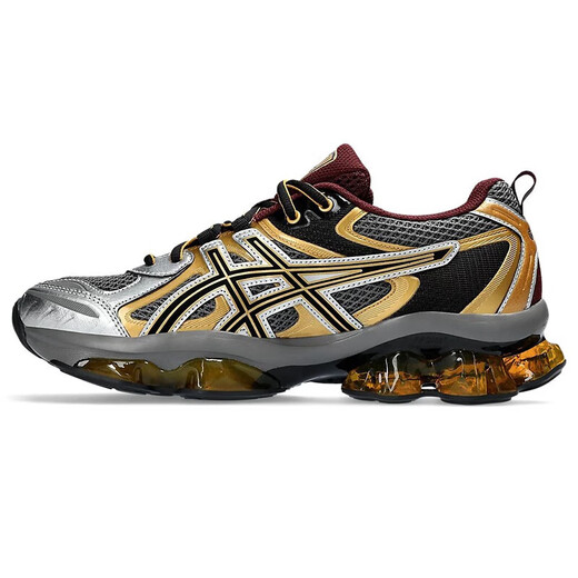 亚瑟士（asics）GEL-QUANTUM KINETIC 男士复古运动休闲鞋舒适减震耐磨跑步鞋 黑色1203A270.023 标准42.5/US9