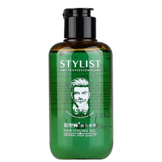 Stylist's Oily Head Gel Cream Water Strong Styling Moisturizing Retro Hairspray Hair Wax for Big Back Hair Extra Hard and Non-greasy Men's Oily Head Gel Cream 200ml + Hairspray 400ml