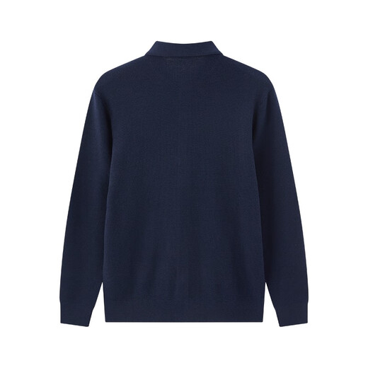 Giovanni Valentino [con cachemira] Cardigan de suéter de punto de omisión de alta gama Camisa base de la piel con suéter de invierno.