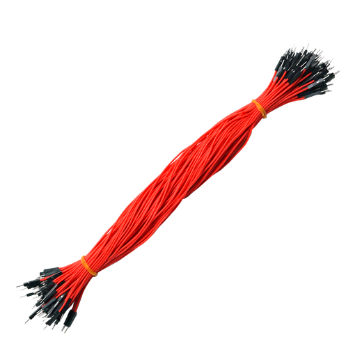 Throwing Stones 1P Rehearsal DuPont Wire 26AWG Silicone Insulated Wire High Temperature Resistant Electronic Wire Experiment Consumables 100 in a Bundle 20cm Wire Length 100/piece Red 30cm Female to Female