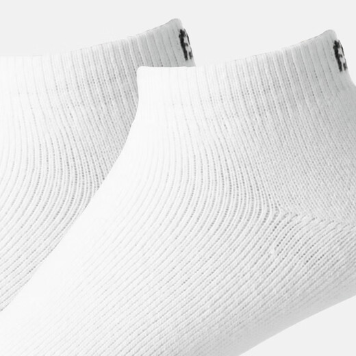 FootJoy高尔夫袜子FJ ComfortSof男士球袜FJ船袜短筒袜脚踝袜golf运动袜 15284-白色（三双装） 均码