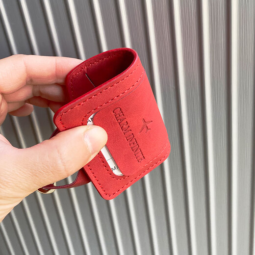 京佳行李箱标识牌皮革行李牌行李箱吊牌登机牌便携托运挂件旅行箱防丢 咖啡色