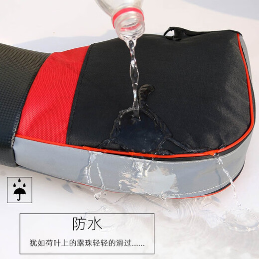 Panyuan Winter Thickened Warm Electric Rider Handlebar Covers Motorcycle Handguards Windproof and Cold Water Battery Handlebar Handlebar Gloves Cotton Driving/Bicycle/Electric Handlebar Covers + Reflective Tapes One Size