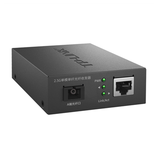 TP-Link Industrial Grado Industrial Unifibre único Transceptor de fibra óptica Interfaz SC Converter fotoeléctrico TL-FC311A/B-20 Industrial Grado de uno a 20 km