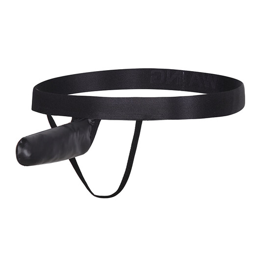 Pleasing the trend of fashionable personality T-string imitation leather U protruding arm T-pants men's underwear sexy and interesting pair 1042-SD-mesh style M suitable for 90-110Jin Jin is equal to 0.5 kg