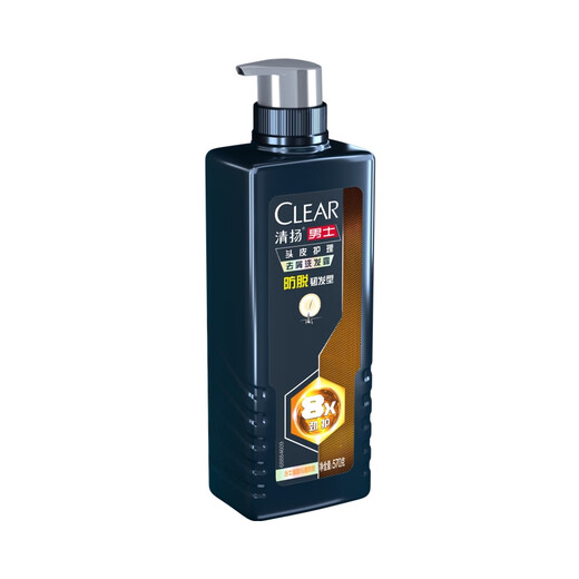 
Qingyang (CLEAR) Men's Anti-dandruff Removal Root Firming Hair Certified Oil Control Power Bottle Shampoo 570g