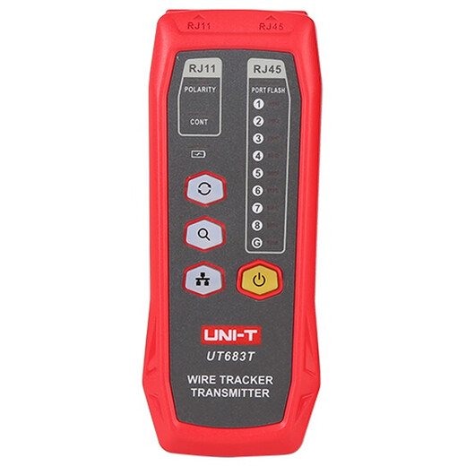 UNI-T-Netzwerk-Draht-Hunter Anti-Interferenz Starkes Grid Draht Patrol Network Tester Telefon Wire-Sucher-Paket UT683Kit Taschenlampe NCV