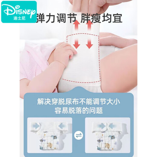 YWZR尿布婴儿可洗棉纱布新生宝宝专用介子芥子兜布尿戒子尿片裤夏季 5 []中码[10-20斤]色 5条装