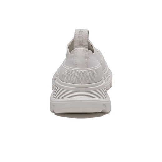 Alexander McQueen Alexander McQueen Women's TreadSlick Series Lace-up Thick-Soled Casual Shoes New Year's Gift White 697072 W4MV2 9000 36