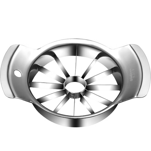 Olodo German 316 stainless steel apple cutting artifact household apple corer large fruit cutter fruit cutting artifact large can cut 12 pieces 5 fruit forks