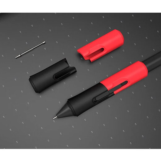 和冠（Wacom）数位板握笔器CTL472/672/4100/6100/690手绘板压感笔套 黑色两 浅紫色两只装(10支笔芯更换器) 0x0cm
