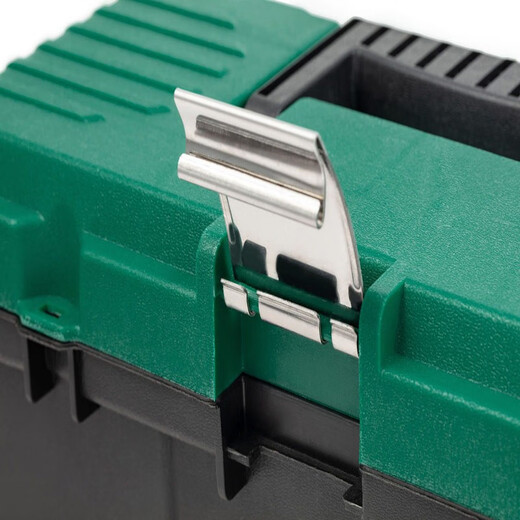 SATA Toolbox Plastic Multifunctional Portable Repair Metal Toolbox Home Storage Multi-Specifications 05315A-12-inch Plastic Toolbox (No Tray)