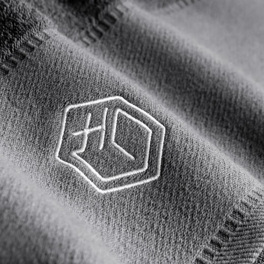 Made in Tokyo, 180g thickened and soft towels, five-star hotel type A pure cotton, large adult men and women towels, 2 pieces, elegant gray