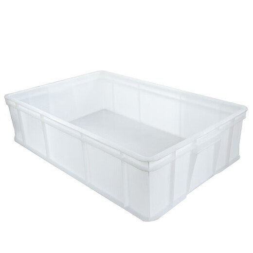 Jingulao Logistics turnover box Thickened plastic tool parts box storage box No. 2 blue 650*410*155mm KZS-698
