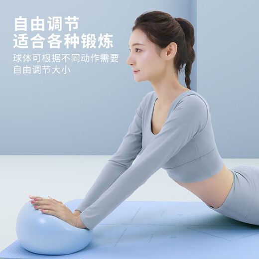 PROIRON yoga ball Pilates 25cm small ball for adults, pregnant women, children and infants, thickened explosion-proof balance ball powder