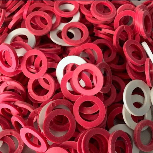 Maixiu rice steamer electric heating tube seal gasket steamer rice steamer steamer cabinet rubber ring rubber gasket seal gasket red 6 pcs