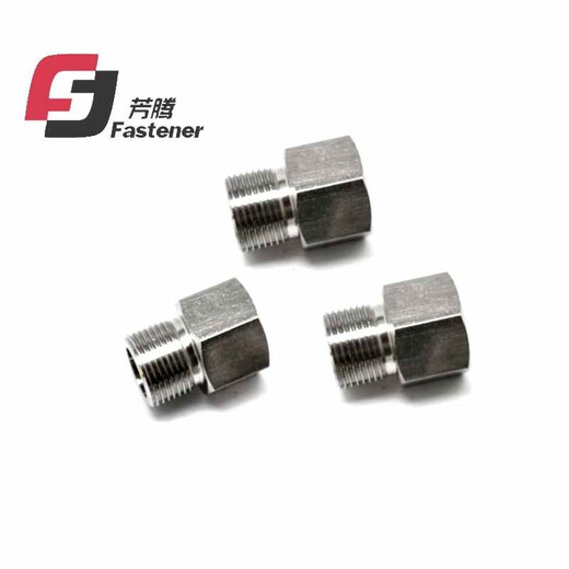 Fangteng 304 stainless steel pressure gauge inner and outer wire conversion joint variable diameter core-filling metric M to 1234 points G thread joint variable diameter inner M20*1.5-outer ZG1/2