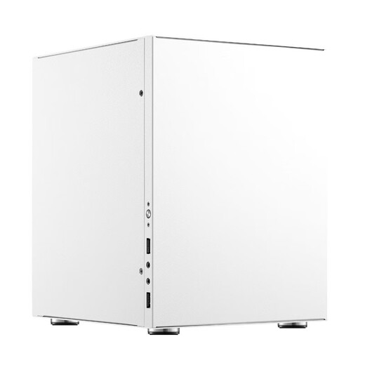 JONSBO C2 white MINI chassis (supports 24.5*21.5CM size internal motherboard/all-aluminum chassis/ATX power supply/80MM high internal radiator)