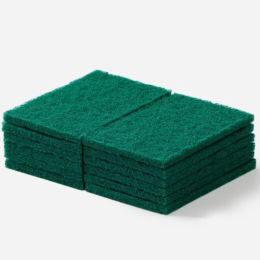 Ruibao scouring pad 20 pieces of rags are enlarged and thickened for the kitchen, durable and powerful for cleaning, degreasing, dishwashing and pot washing, green and cuttable