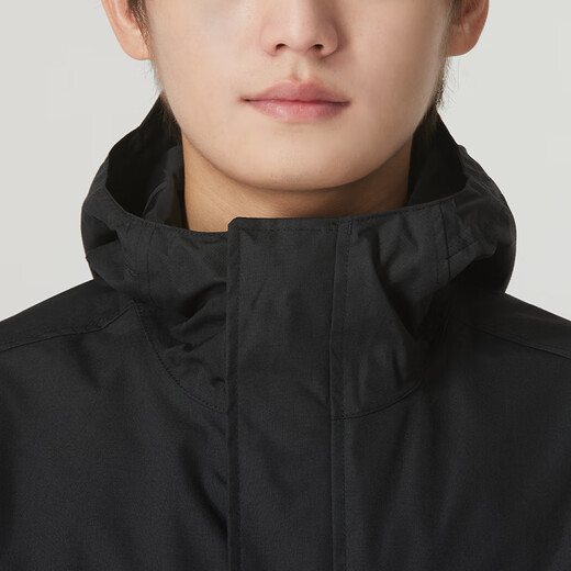 添柏岚（Timberland）冲锋衣男 春秋新款户外登山服防水防风透气硬壳外套工装夹克A695W A695W001/黑色 (晒图退10) L (180/108A)
