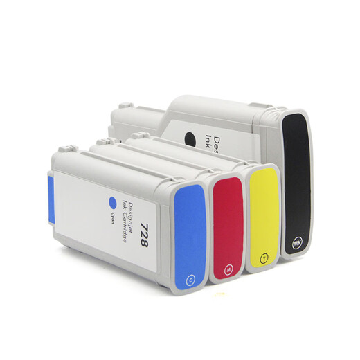 京昇适用惠普HP 728号墨盒HP DesignJet T730 T830绘图仪墨盒728打印机墨盒 【300ml】728 粗面黑MBK