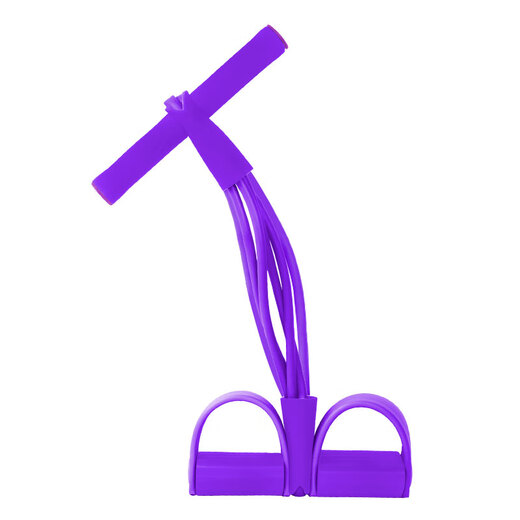 AoKeou pedal tensioner, male and female household Xiaoyanfei stretcher, sit-ups, yoga assistive device, Pilates fitness, purple, bold 6 tubes