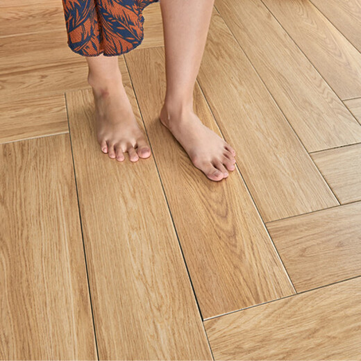 
Imitation wood grain ceramic tiles living room wood grain strip floor tiles 150X800 bedroom anti-slip balcony tiles 150mm800mm 15861 total price