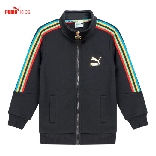 puma/Puma KJ knitted jacket boys high collar casual comfortable jacket trendy and versatile 2020 new terry 59783001152