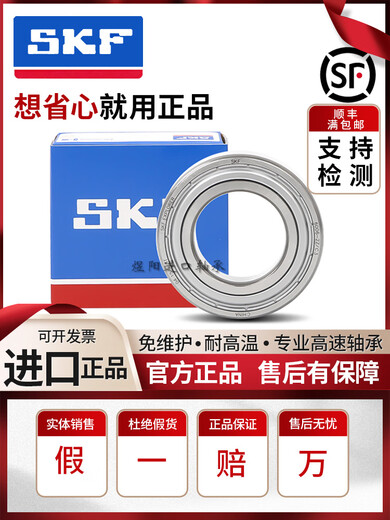 SKF Deep Groove Ball SKF importiertes Lager 6200 6201 6202 6203 6204 6205 2Z 2RSH C3 6206-2Z Metalldichtung