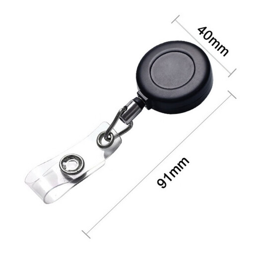 Kafus Outdoor Caravan Schnalle lächelndes Gesicht Voller Eisen Metall Teleskop Schnalle Arbeitszertifikat Kartenhalter Arzt Krankenschwester Taillenkarte Zugangshalter Halter Abzeichen Zinklegierung Easy-Pull-Schnalle Lanyard Custom Tropf Gummi tropftropfen Plastik