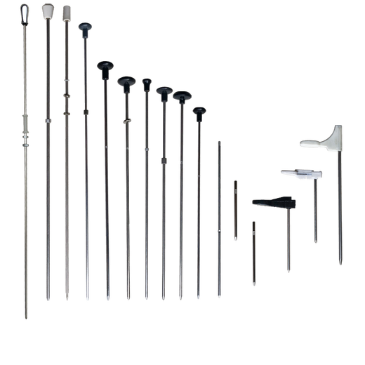 Qiyan 14666 14667 3884 14660S Bindemaschine Nietkopf-Positionierungsstift, beheizter Fingerhut-Zentrierstift, unterer Heizkopf, Nietrohrnadel 1 Stück