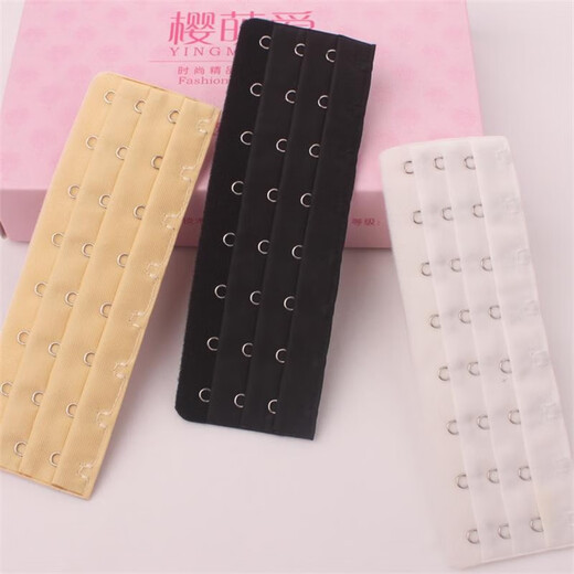 Miaozhan Underwear Corset Extended Back 7-breasted Body Manager Bra 11 Shapewear Extended 10 Belly Belt Hook Seven Buttons - Black