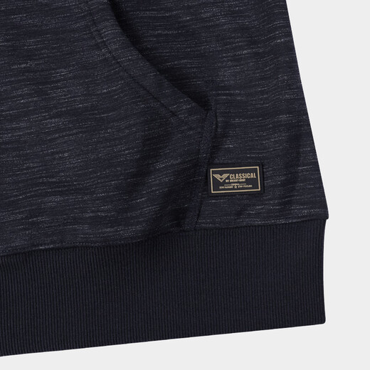 Fat Brother clearance plus size men's plus size fat sweatshirt loose fat man winter velvet thickened warm jacket sapphire blue 4XL (210-250Jin Jin equals 0.5 kg)