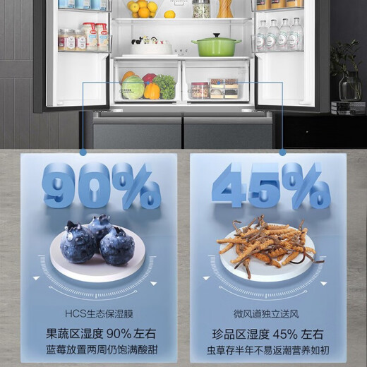 Haier Haier холодильник для бытового первоклассного энергоэффективности с двойной частотой с морозом 655 литров с морозом 655 литров.