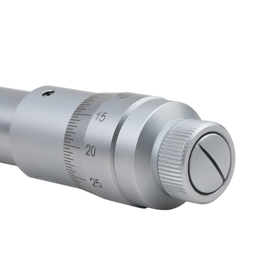 Three-quantity three-claw inner diameter micrometer digital display three-point internal measuring micrometer grasping aperture high precision 0.001 JD296 mechanical 25-30mm with ring gauge