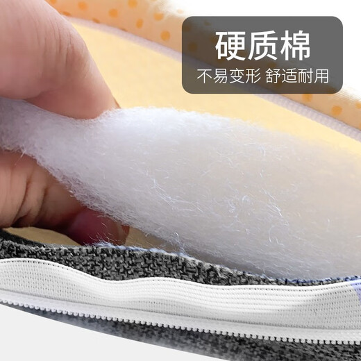 Fuju Seat Cushion, Chair Cushion, Imitation Linen Dining Chair Cushion, Anti-Butt Pain Seat Cushion, Car Office Chair Butt Cushion, Temperament Gray